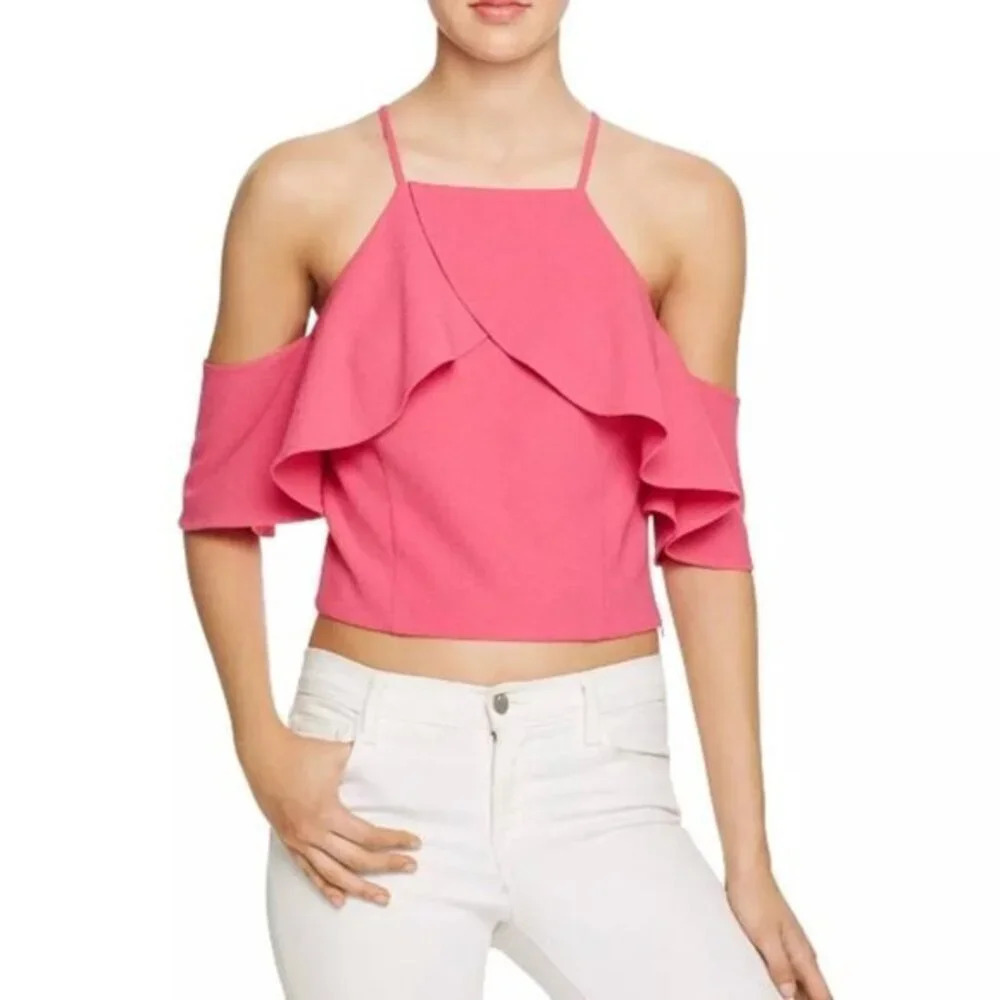 Pink wear two ways top